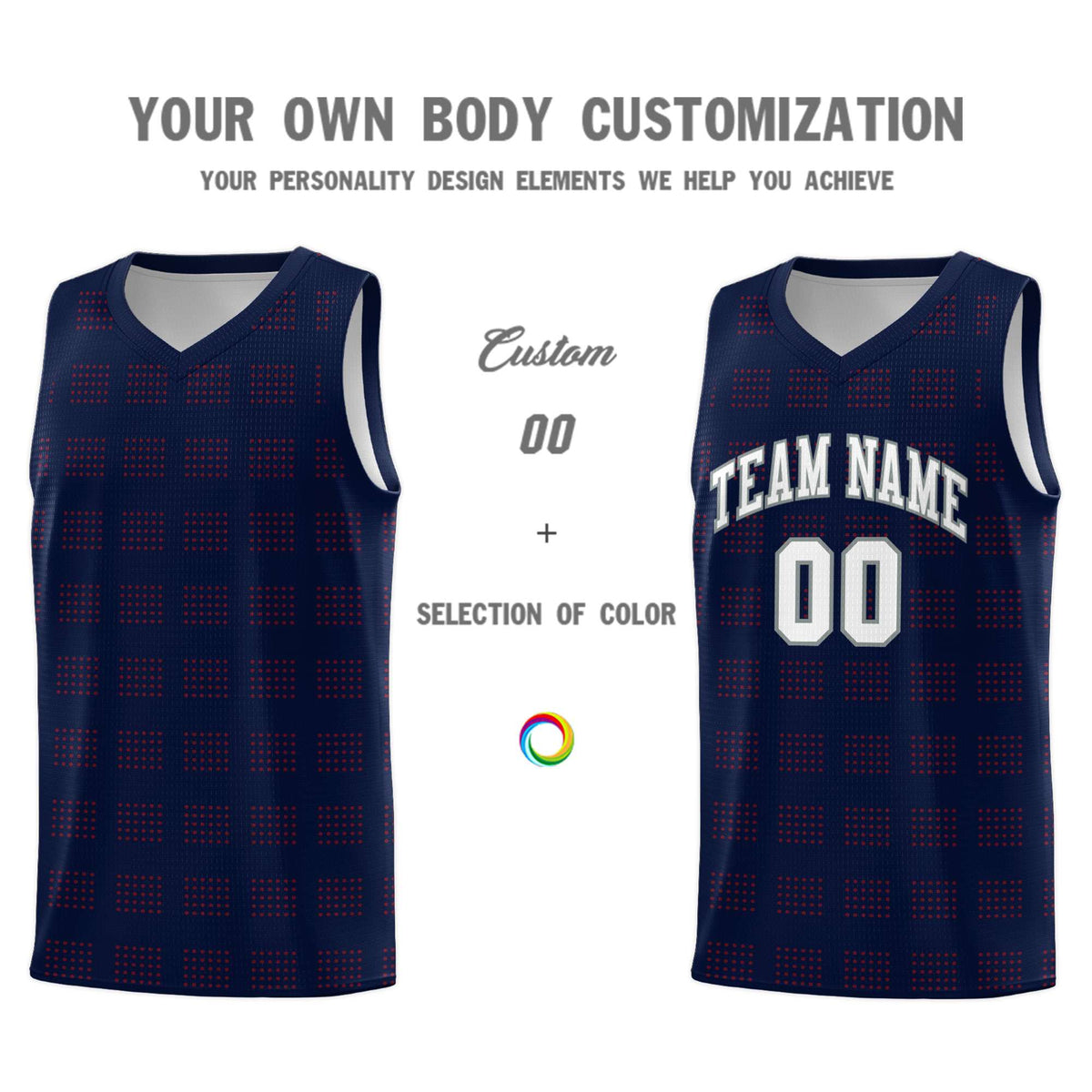 Custom Neon Green Navy-White Side Two-Tone Classic Sports Uniform Basketball Jersey |KXKSHOP