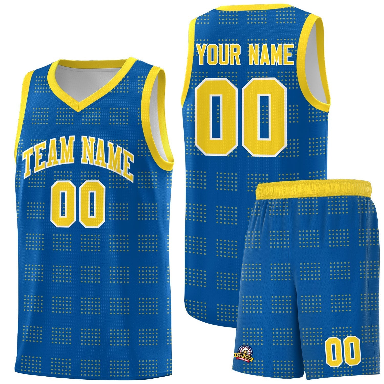 Custom Neon Green Navy-White Side Two-Tone Classic Sports Uniform Basketball Jersey |KXKSHOP
