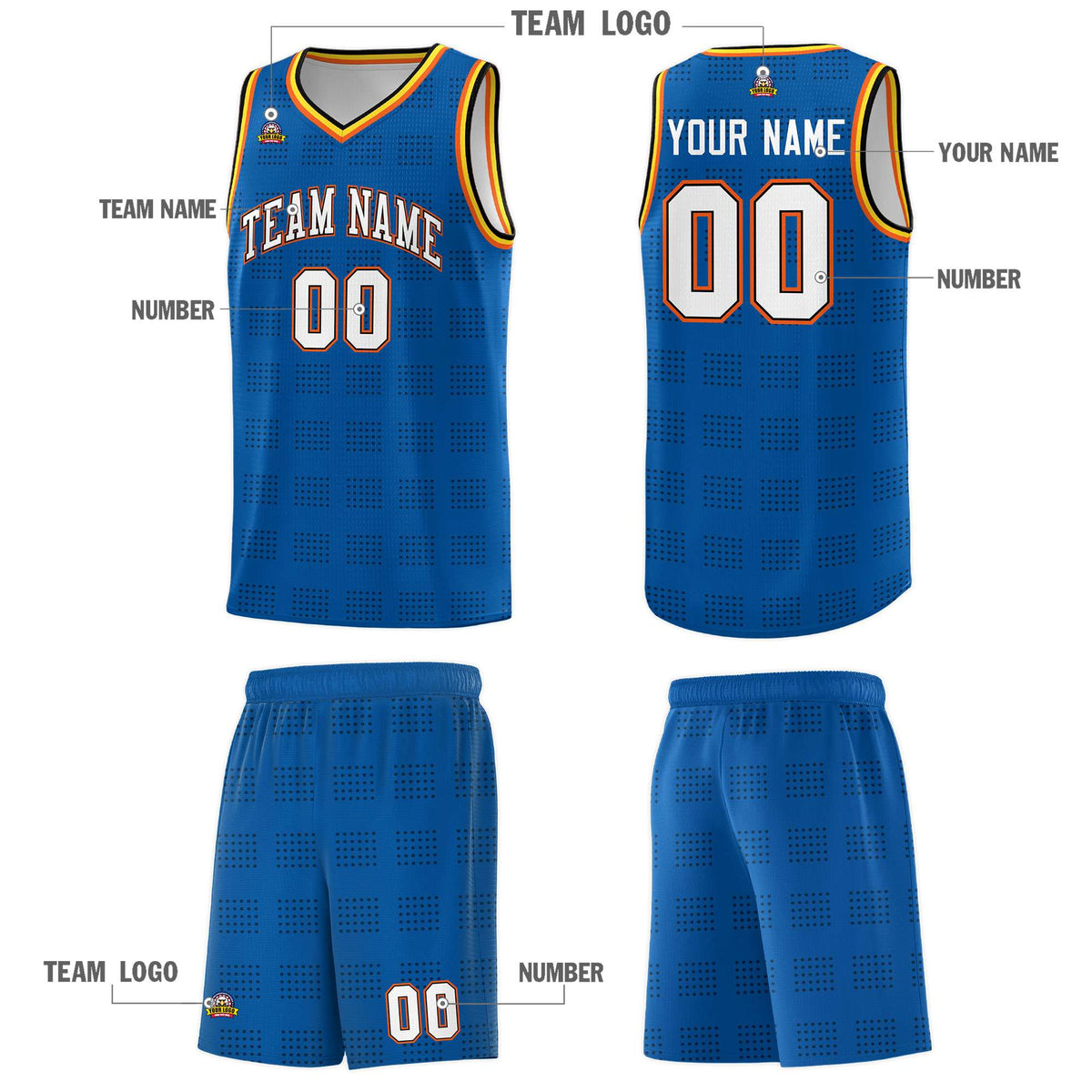 Custom Neon Green Navy-White Side Two-Tone Classic Sports Uniform Basketball Jersey |KXKSHOP