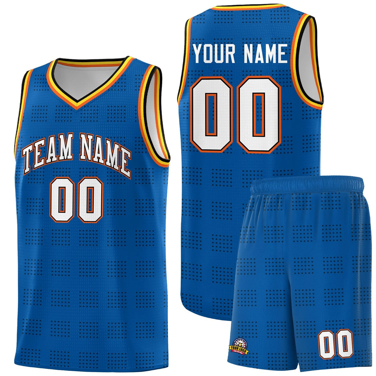 Custom Neon Green Navy-White Side Two-Tone Classic Sports Uniform Basketball Jersey |KXKSHOP