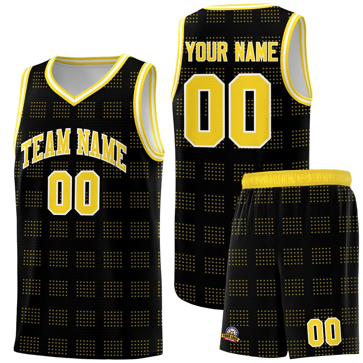 Custom Neon Green Navy-White Side Two-Tone Classic Sports Uniform Basketball Jersey |KXKSHOP