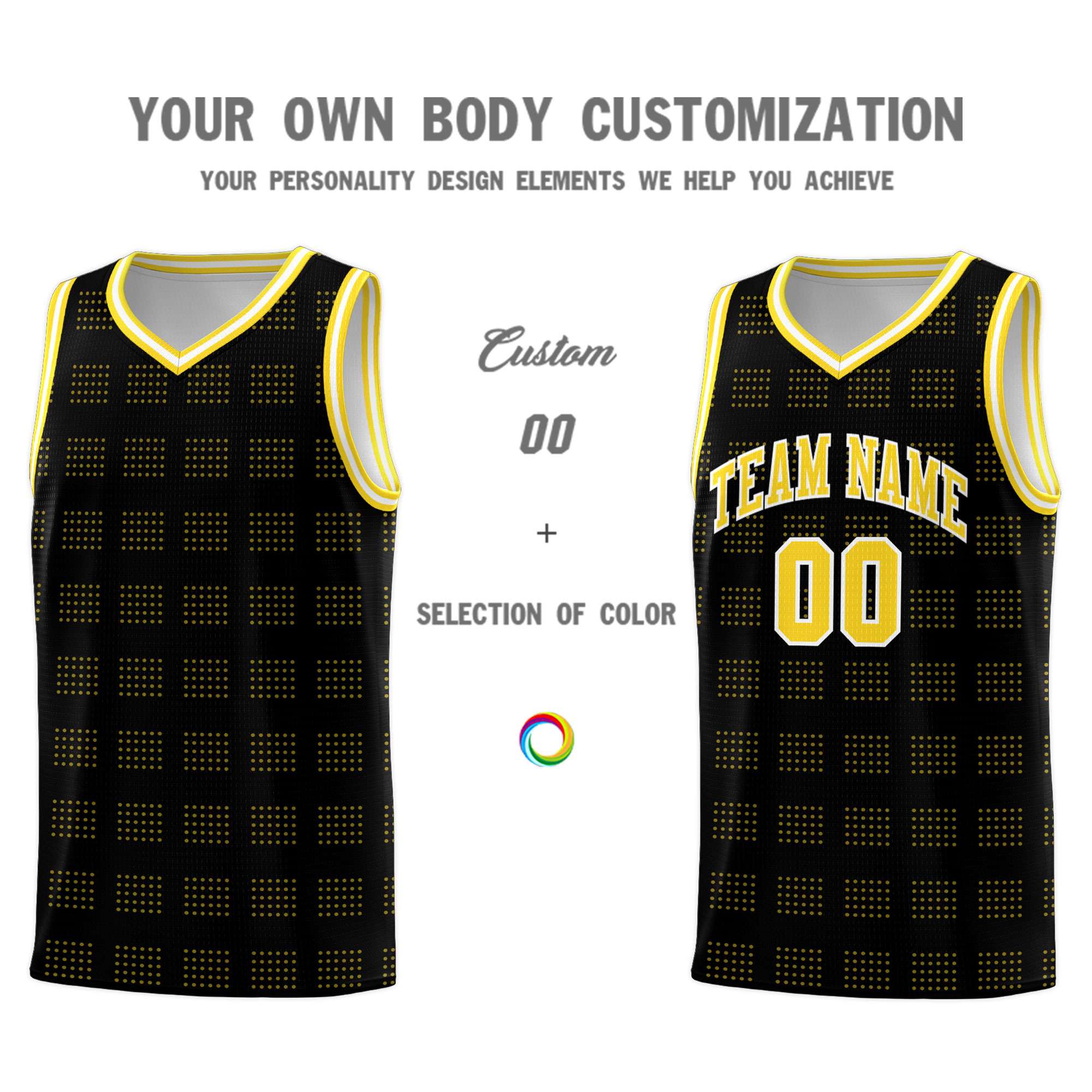 Custom Neon Green Navy-White Side Two-Tone Classic Sports Uniform Basketball Jersey |KXKSHOP