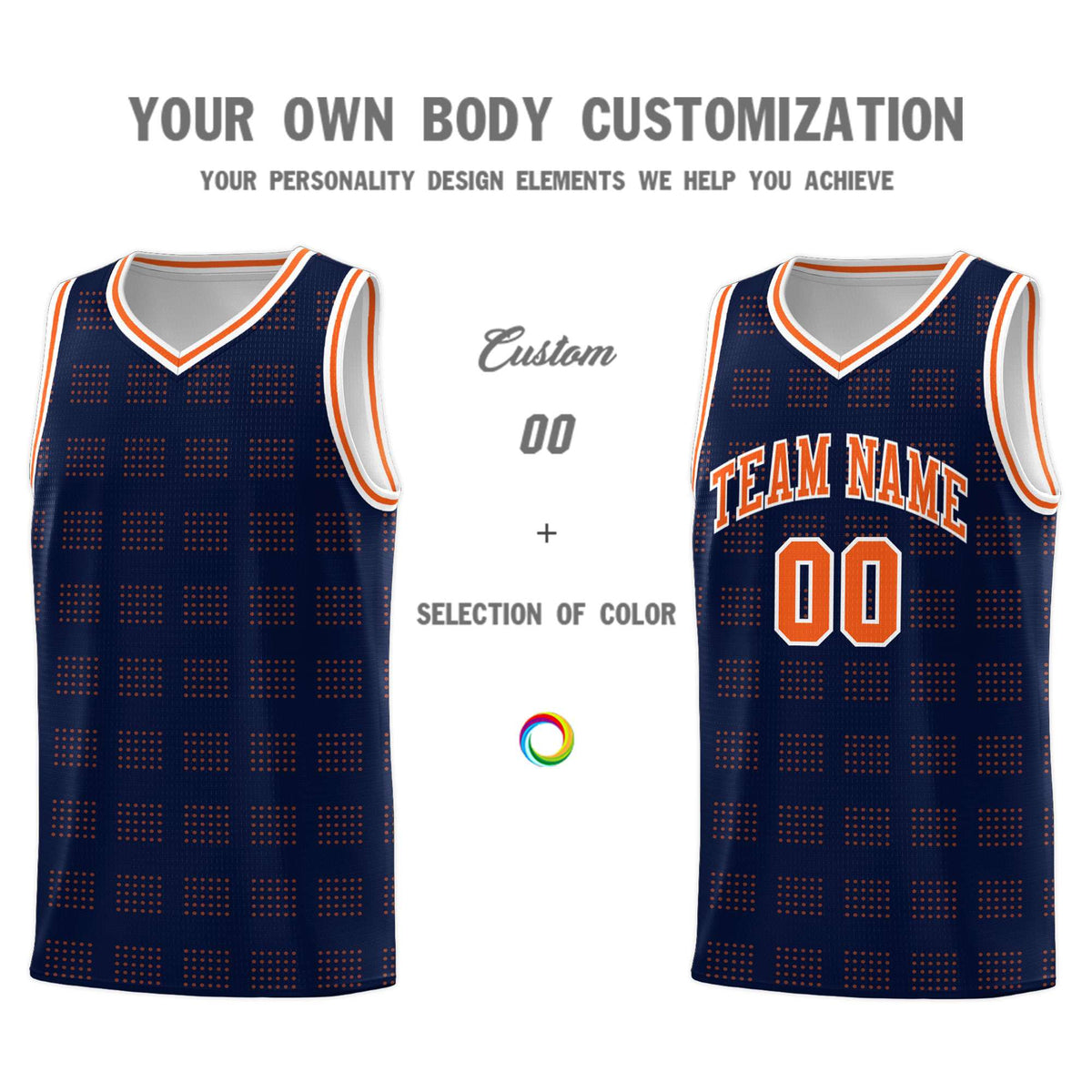 Custom Neon Green Navy-White Side Two-Tone Classic Sports Uniform Basketball Jersey |KXKSHOP