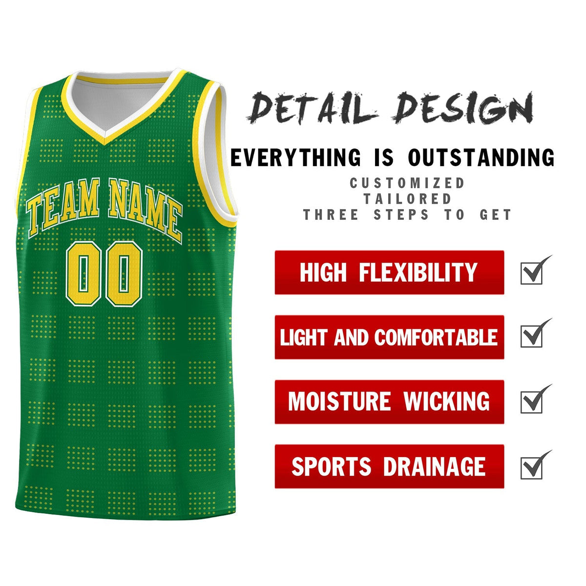 Custom Neon Green Navy-White Side Two-Tone Classic Sports Uniform Basketball Jersey |KXKSHOP