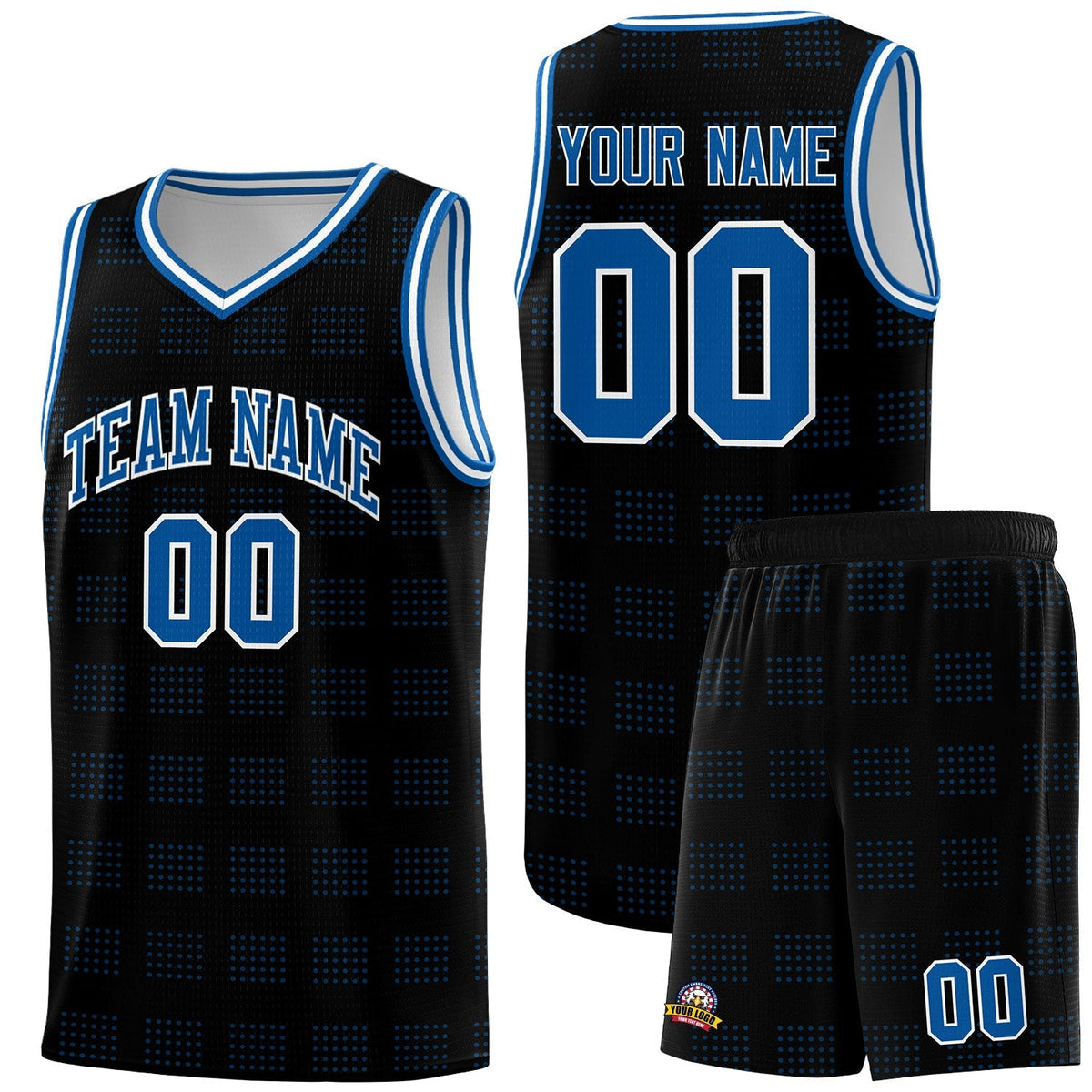 Custom Neon Green Navy-White Side Two-Tone Classic Sports Uniform Basketball Jersey |KXKSHOP