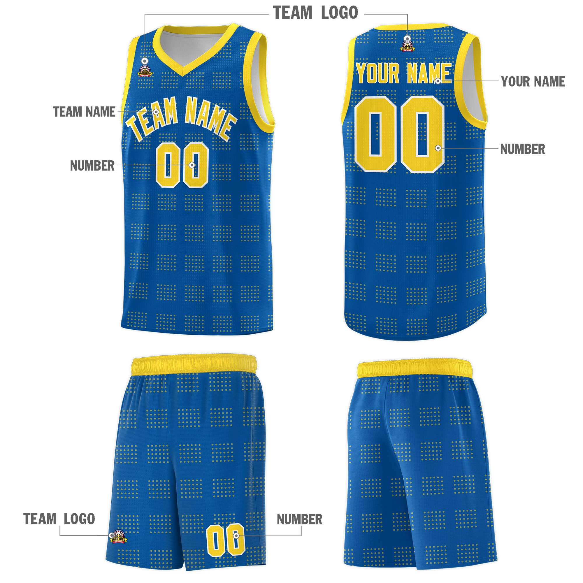 Custom Neon Green Navy-White Side Two-Tone Classic Sports Uniform Basketball Jersey |KXKSHOP