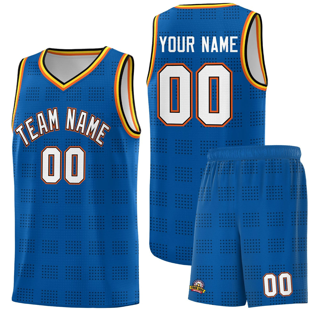 Custom Neon Green Navy-White Side Two-Tone Classic Sports Uniform Basketball Jersey |KXKSHOP