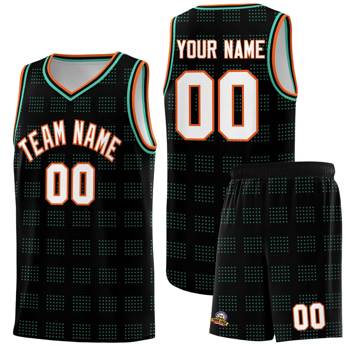 Custom Neon Green Navy-White Side Two-Tone Classic Sports Uniform Basketball Jersey |KXKSHOP