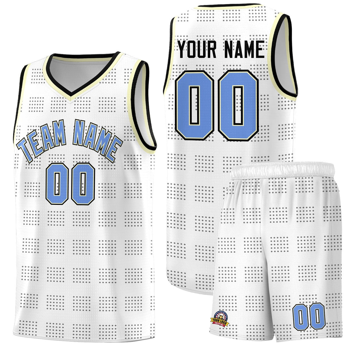 Custom Neon Green Navy-White Side Two-Tone Classic Sports Uniform Basketball Jersey |KXKSHOP