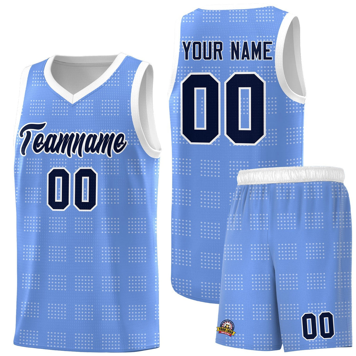 Custom Neon Green Navy-White Side Two-Tone Classic Sports Uniform Basketball Jersey |KXKSHOP