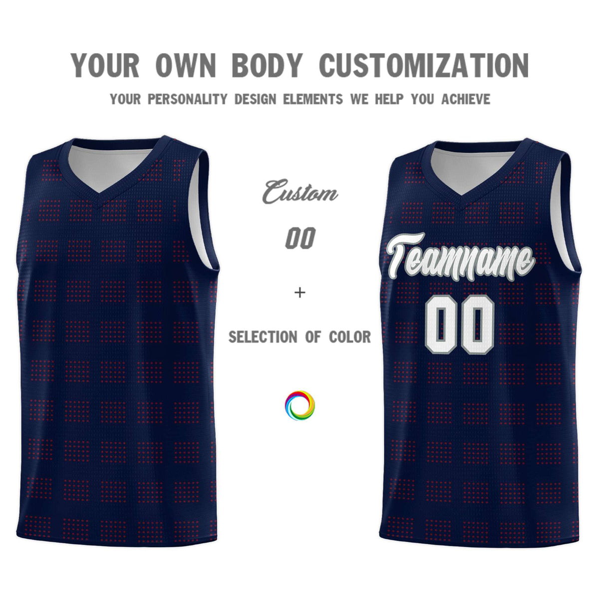 Custom Neon Green Navy-White Side Two-Tone Classic Sports Uniform Basketball Jersey |KXKSHOP