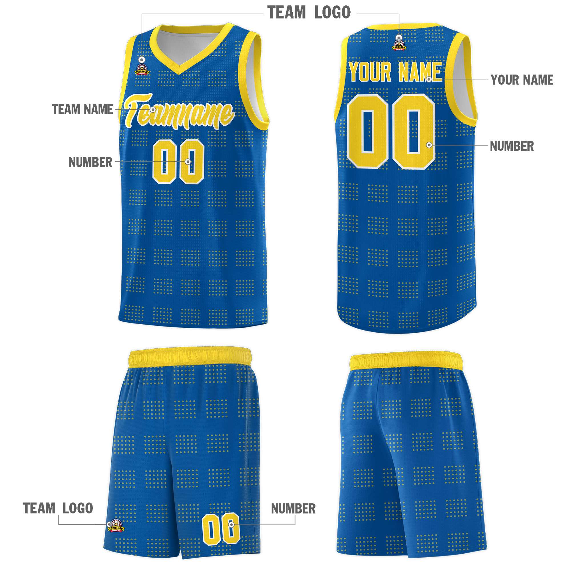 Custom Neon Green Navy-White Side Two-Tone Classic Sports Uniform Basketball Jersey |KXKSHOP