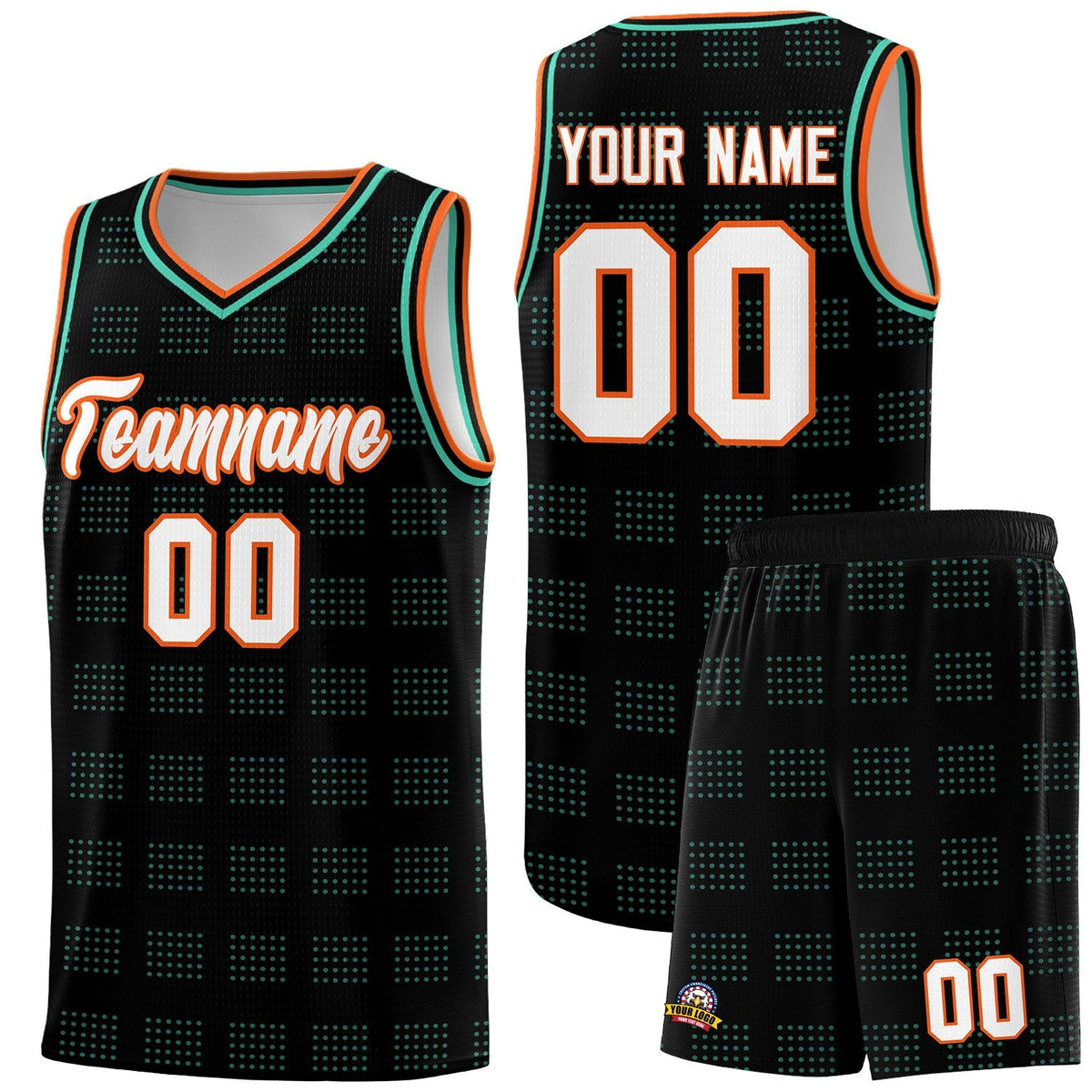 Custom Neon Green Navy-White Side Two-Tone Classic Sports Uniform Basketball Jersey |KXKSHOP