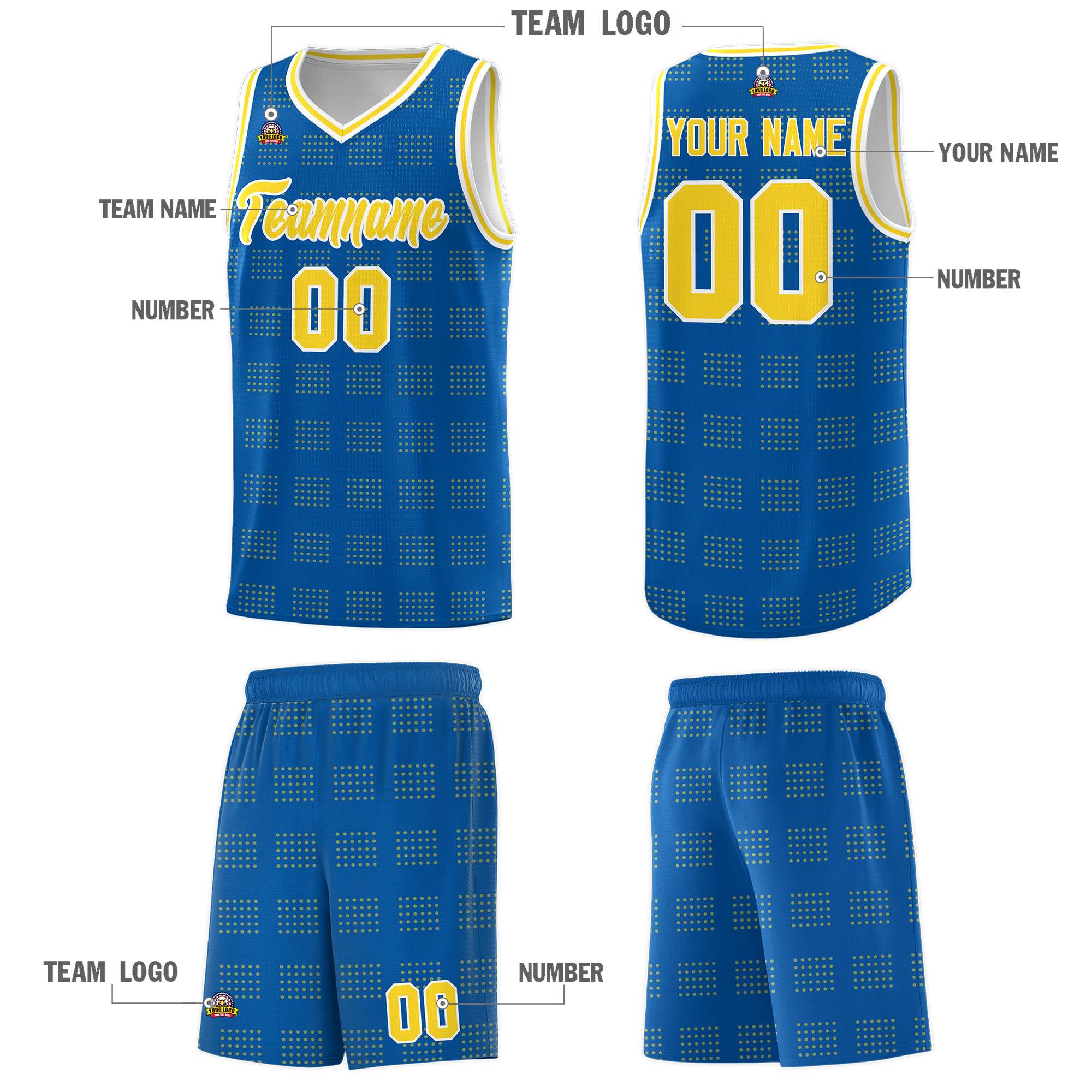 Custom Neon Green Navy-White Side Two-Tone Classic Sports Uniform Basketball Jersey |KXKSHOP