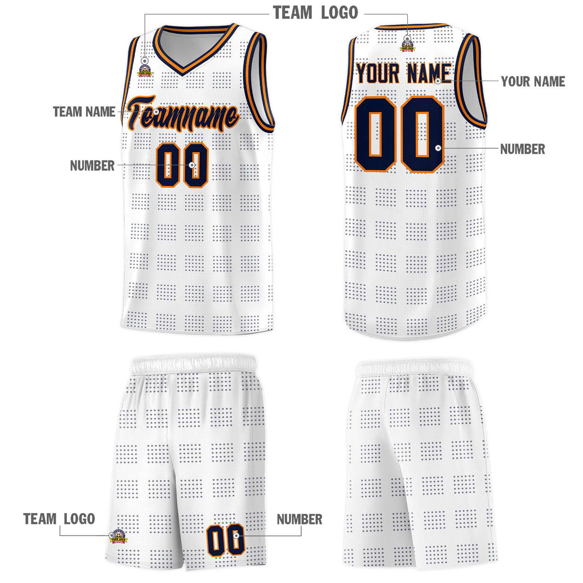 Custom Neon Green Navy-White Side Two-Tone Classic Sports Uniform Basketball Jersey |KXKSHOP