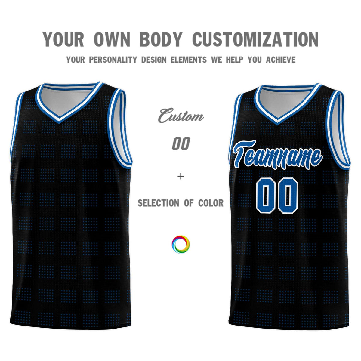 Custom Neon Green Navy-White Side Two-Tone Classic Sports Uniform Basketball Jersey |KXKSHOP