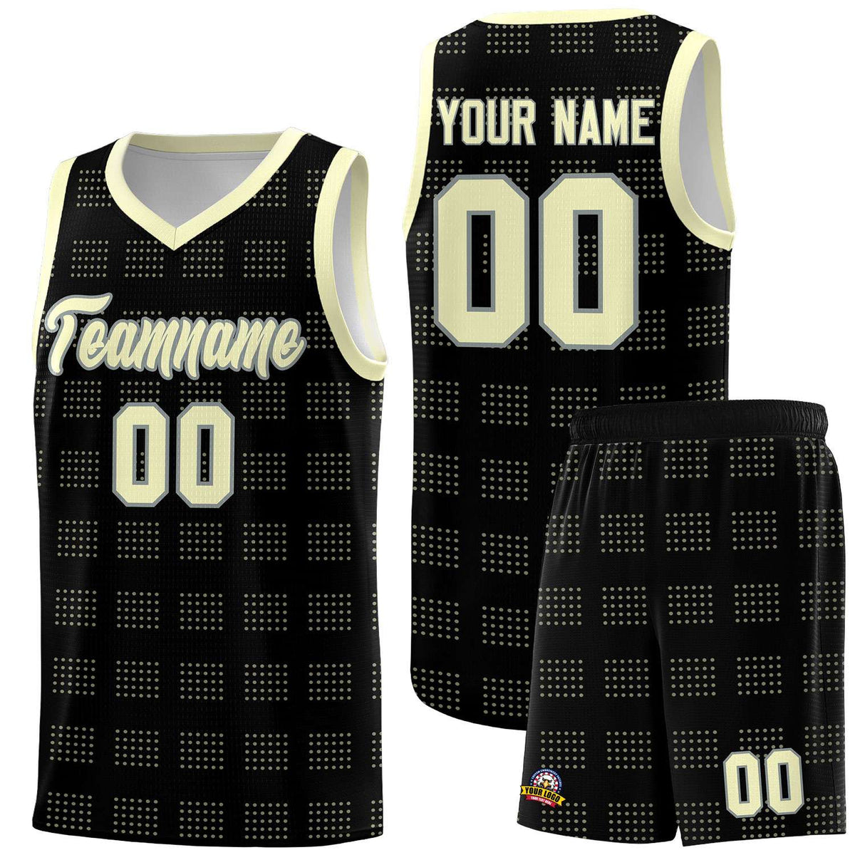 Custom Neon Green Navy-White Side Two-Tone Classic Sports Uniform Basketball Jersey |KXKSHOP