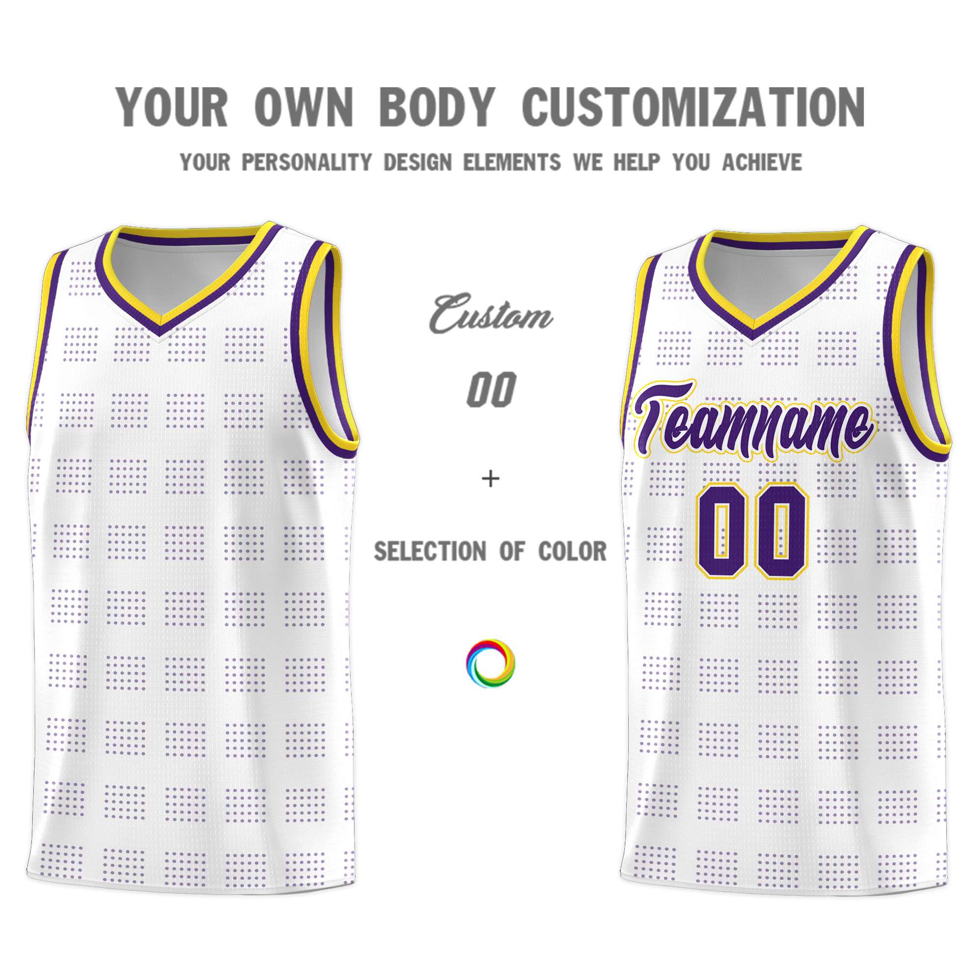Custom Neon Green Navy-White Side Two-Tone Classic Sports Uniform Basketball Jersey |KXKSHOP