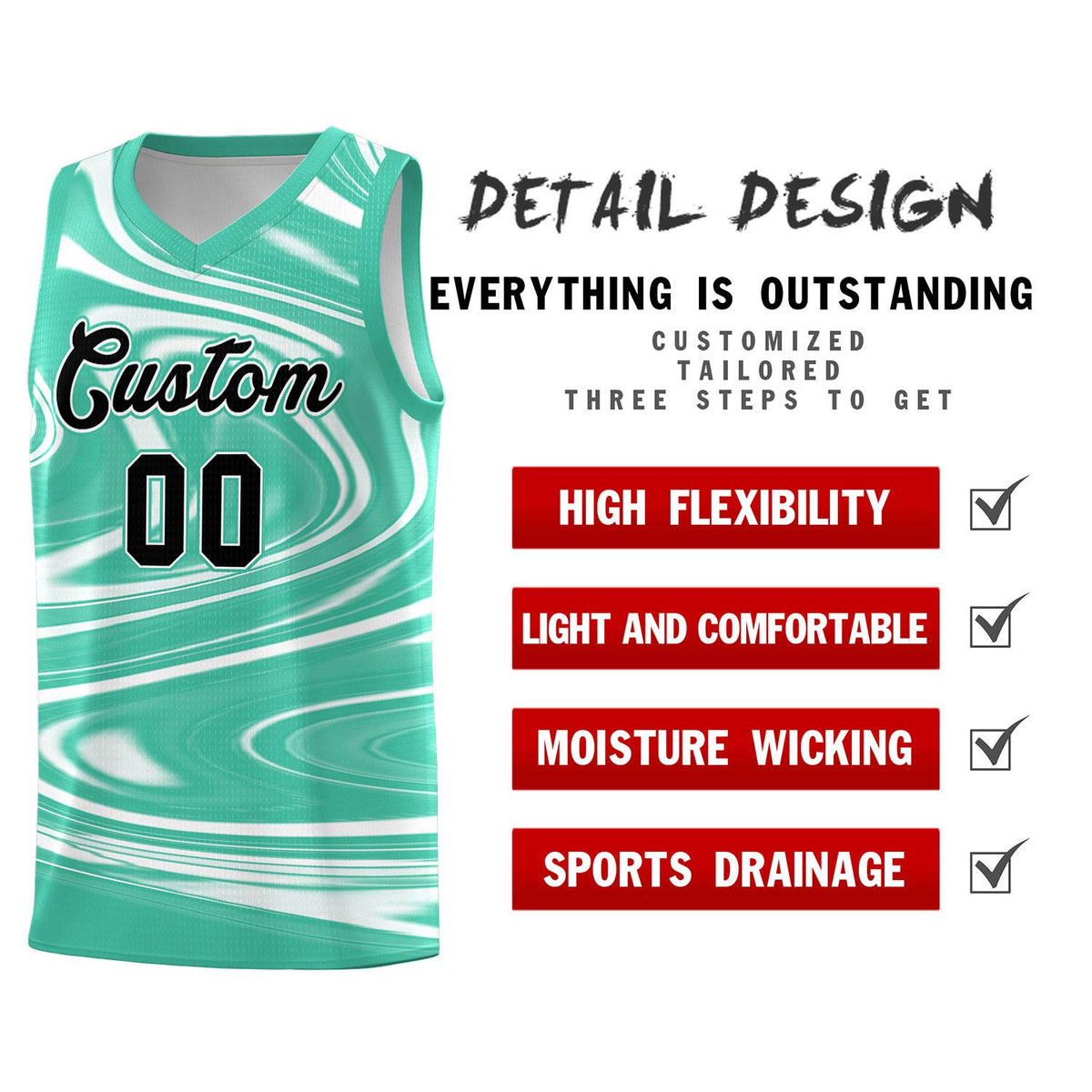 Custom Bright Green White Graffiti Pattern Fluids Style Sports Uniform Basketball Jersey Kits|KXKSHOP