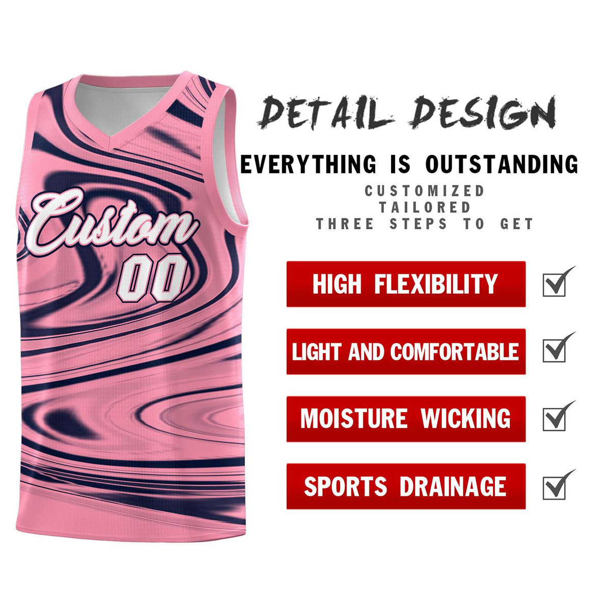 Custom Bright Green Navy Graffiti Pattern Fluids Style Sports Uniform Basketball Jersey Kits|KXKSHOP