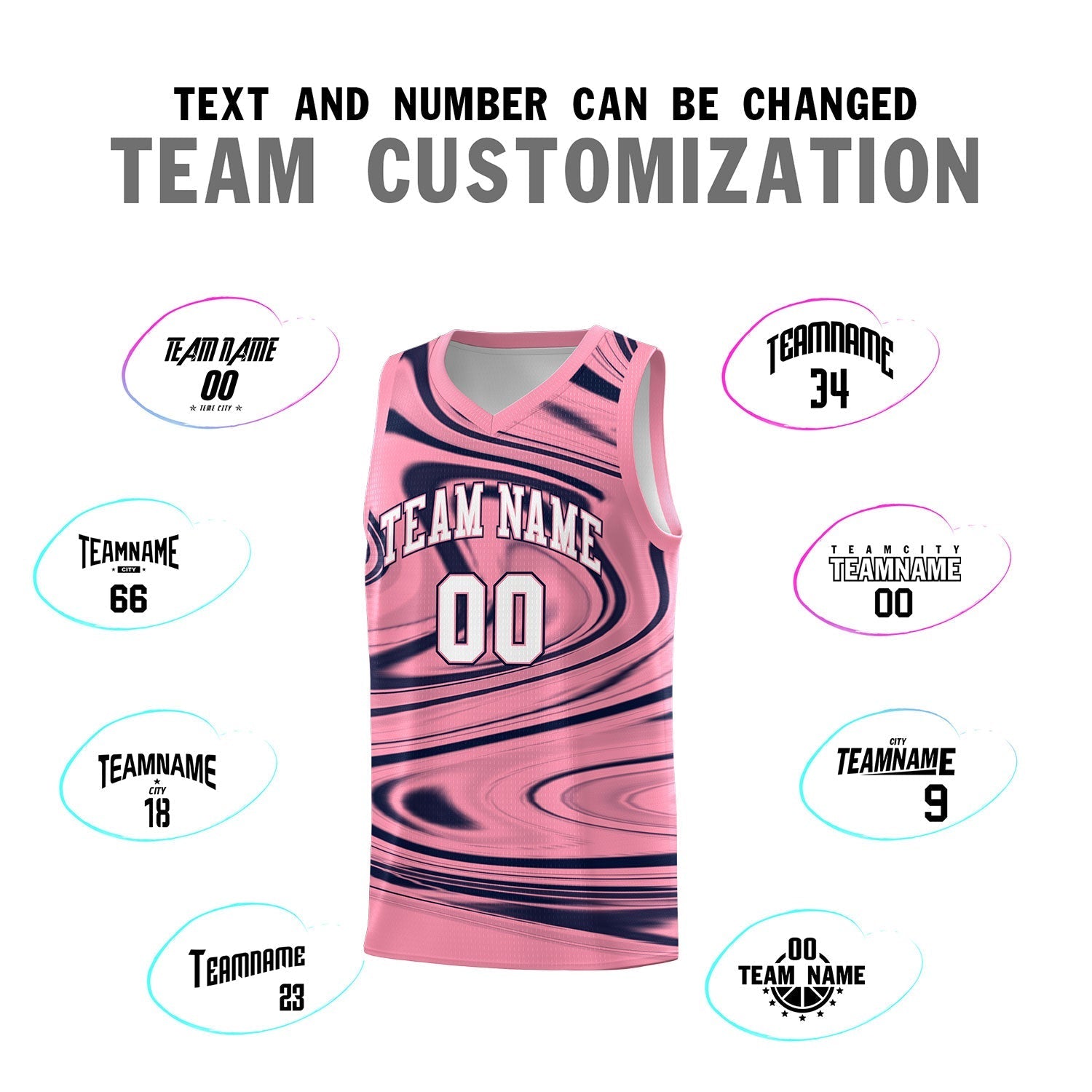 Custom Bright Green Navy Graffiti Pattern Fluids Style Sports Uniform Basketball Jersey Kits|KXKSHOP