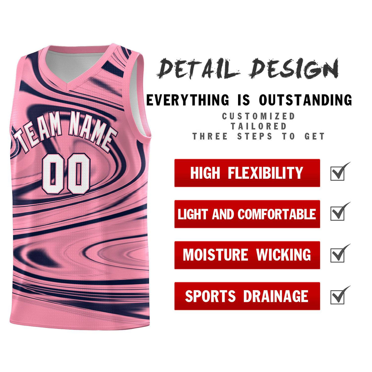 Custom Bright Green Navy Graffiti Pattern Fluids Style Sports Uniform Basketball Jersey Kits|KXKSHOP