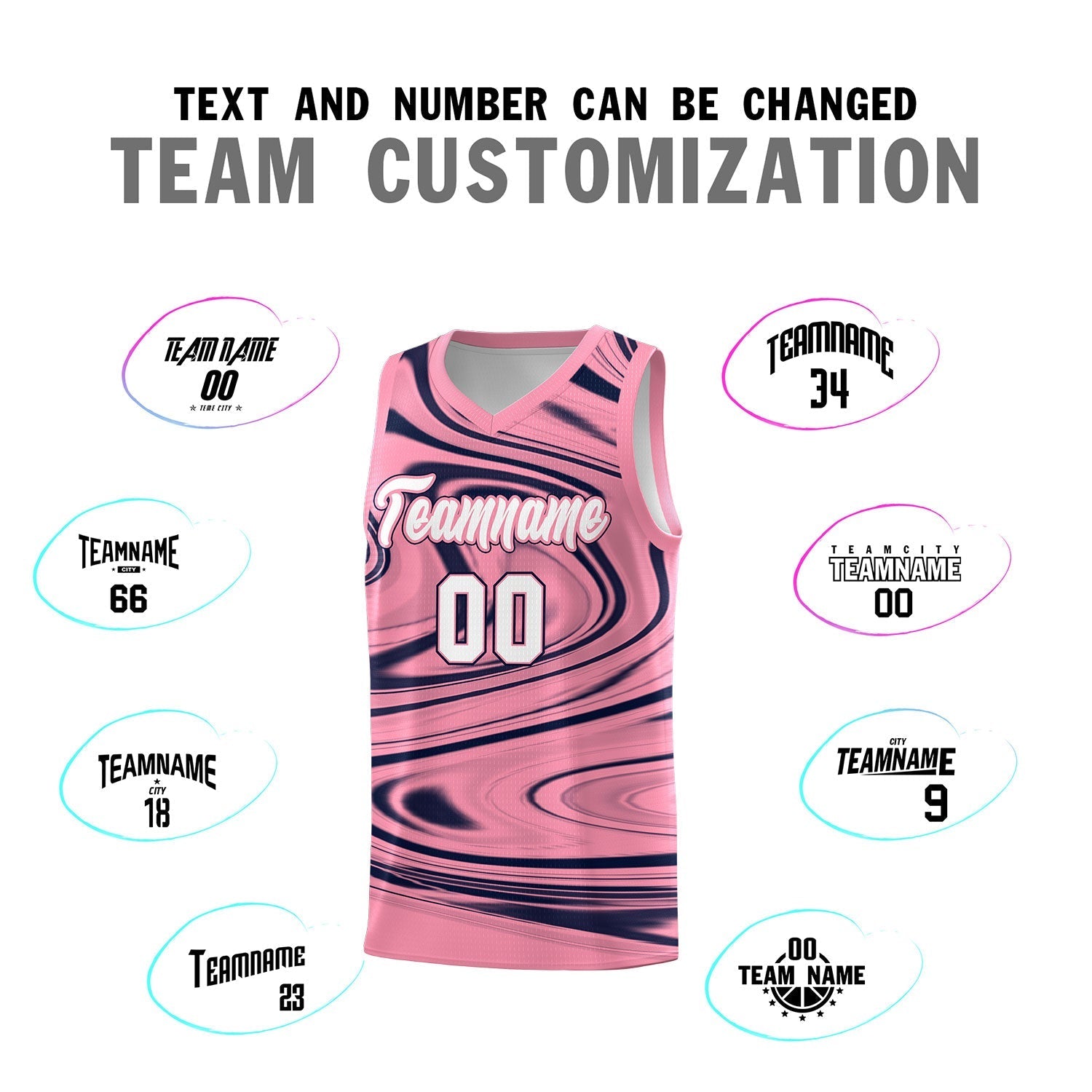 Custom Bright Green Navy Graffiti Pattern Fluids Style Sports Uniform Basketball Jersey Kits|KXKSHOP