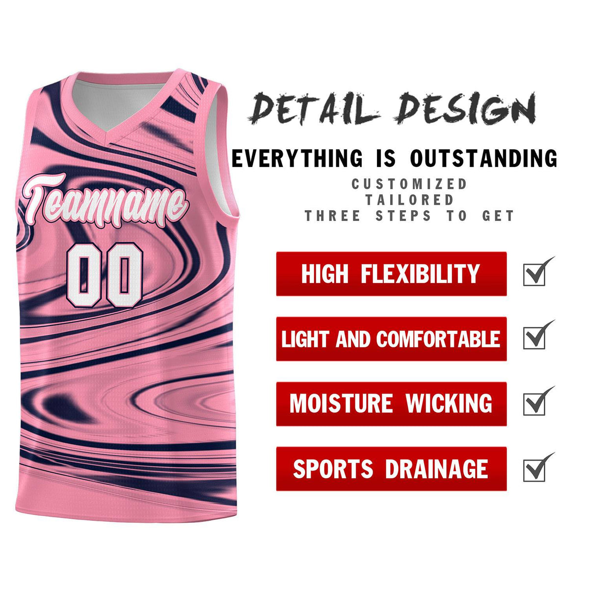 Custom Bright Green Navy Graffiti Pattern Fluids Style Sports Uniform Basketball Jersey Kits|KXKSHOP