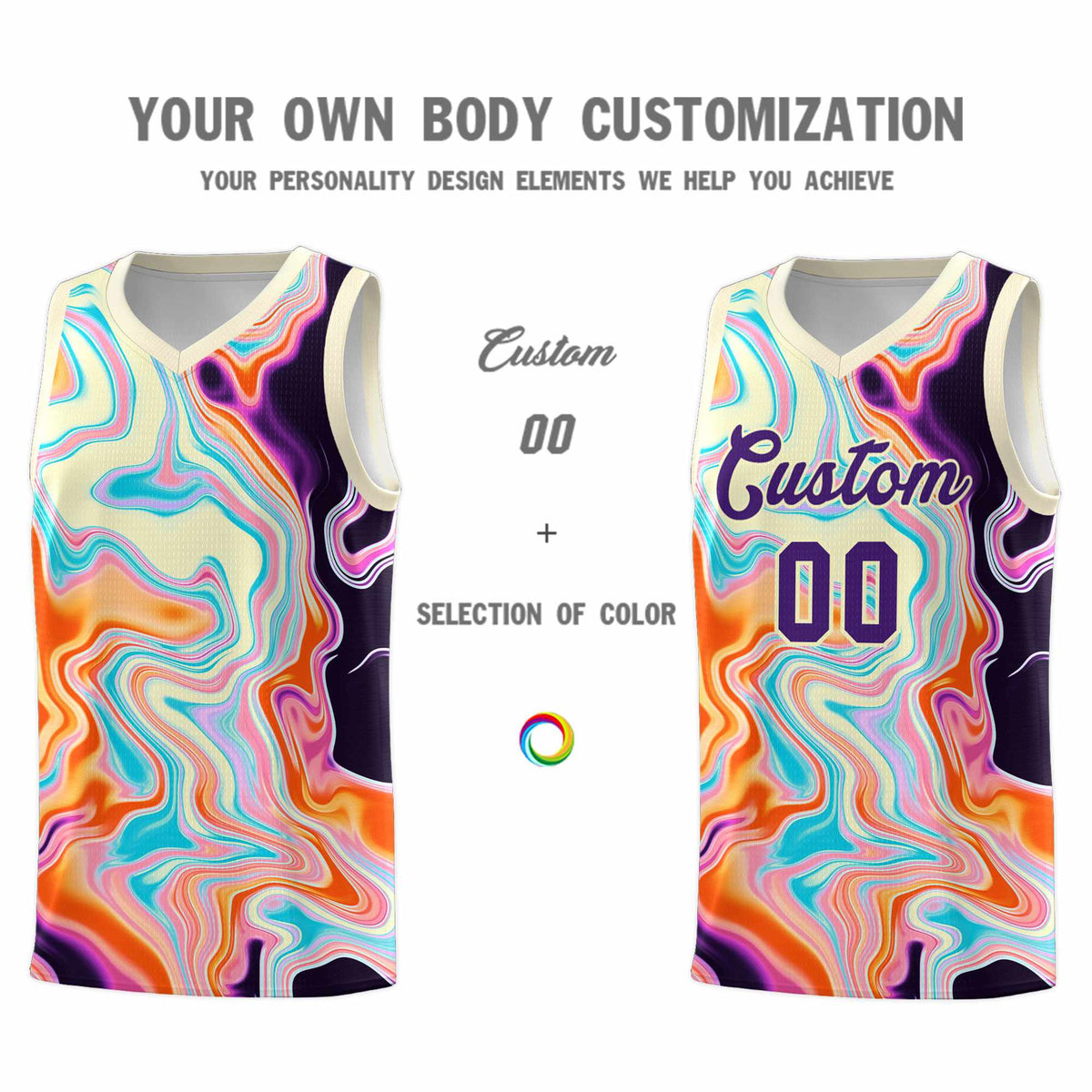 Custom Neon Green Navy-White Side Two-Tone Classic Sports Uniform Basketball Jersey |KXKSHOP