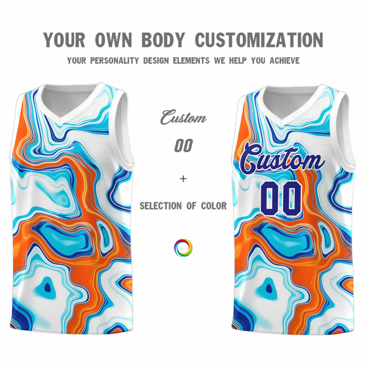 Custom Neon Green Navy-White Side Two-Tone Classic Sports Uniform Basketball Jersey |KXKSHOP