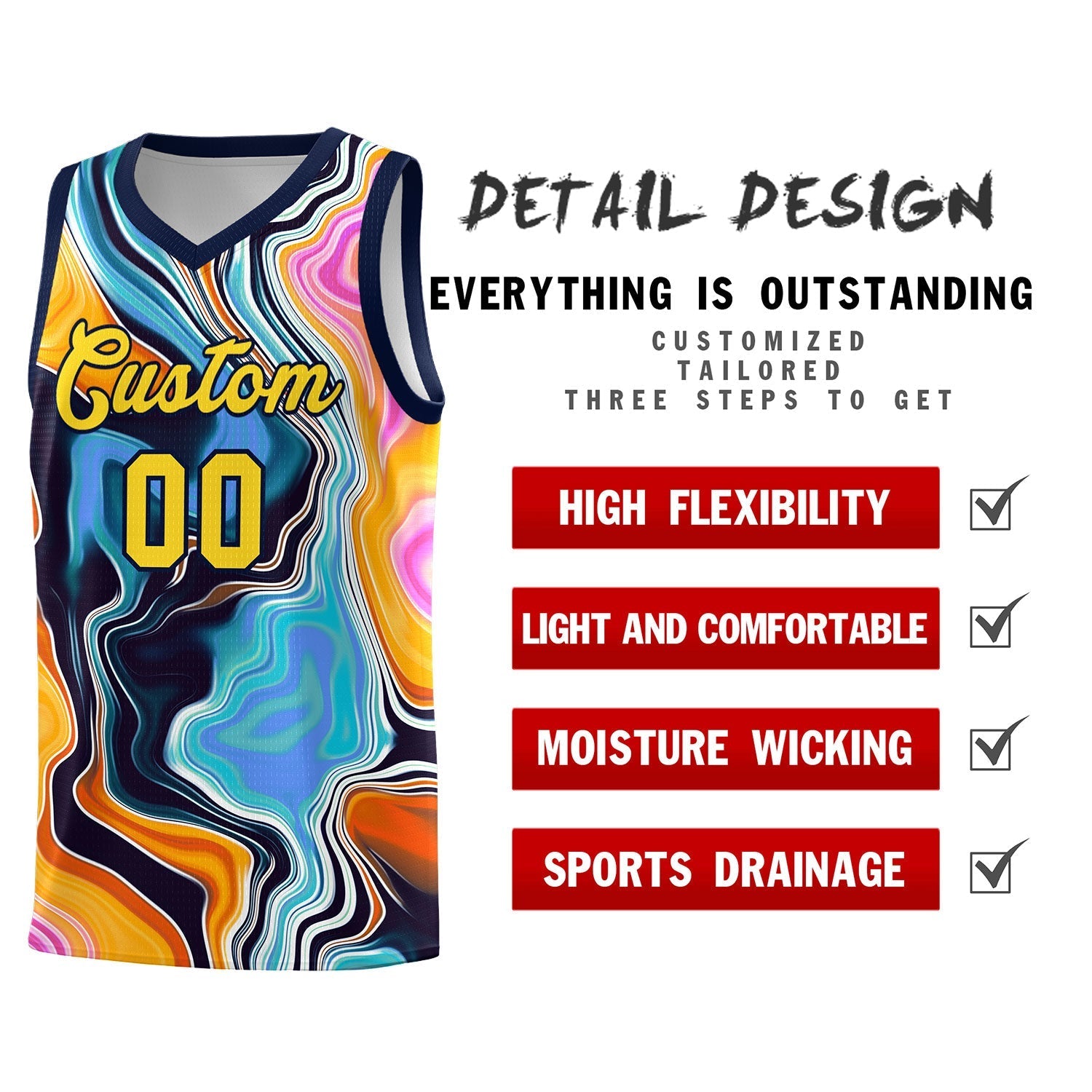 Custom Neon Green Navy-White Side Two-Tone Classic Sports Uniform Basketball Jersey |KXKSHOP