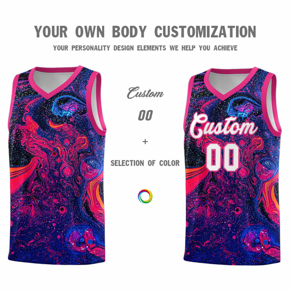 Custom Neon Green Navy-White Side Two-Tone Classic Sports Uniform Basketball Jersey |KXKSHOP