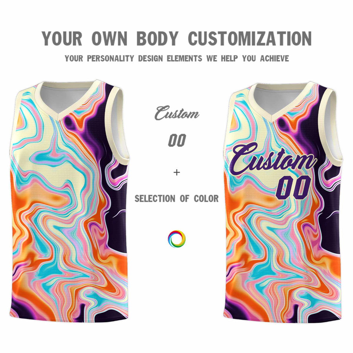 Custom Neon Green Navy-White Side Two-Tone Classic Sports Uniform Basketball Jersey |KXKSHOP