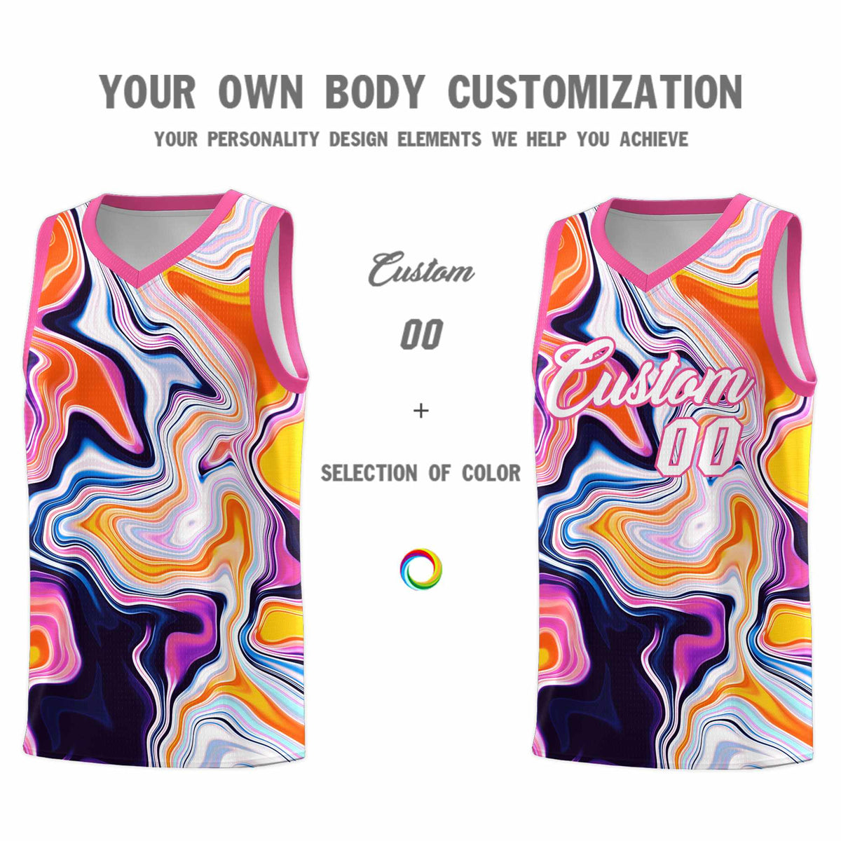 Custom Neon Green Navy-White Side Two-Tone Classic Sports Uniform Basketball Jersey |KXKSHOP