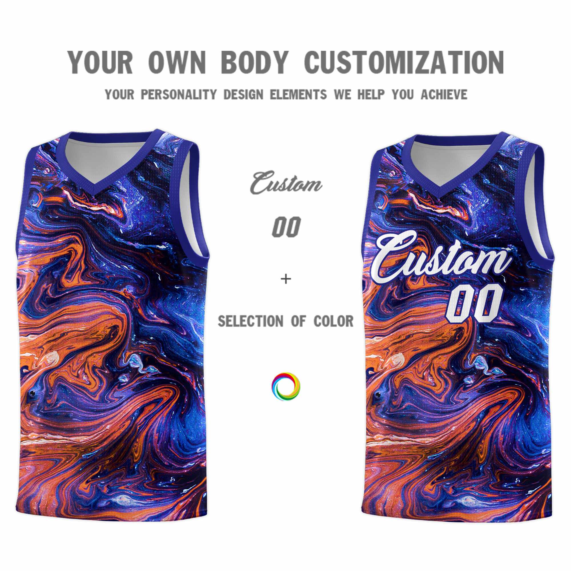Custom Neon Green Navy-White Side Two-Tone Classic Sports Uniform Basketball Jersey |KXKSHOP