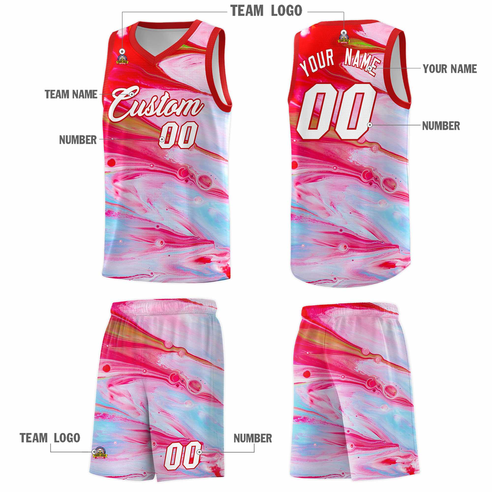 Custom Neon Green Navy-White Side Two-Tone Classic Sports Uniform Basketball Jersey |KXKSHOP
