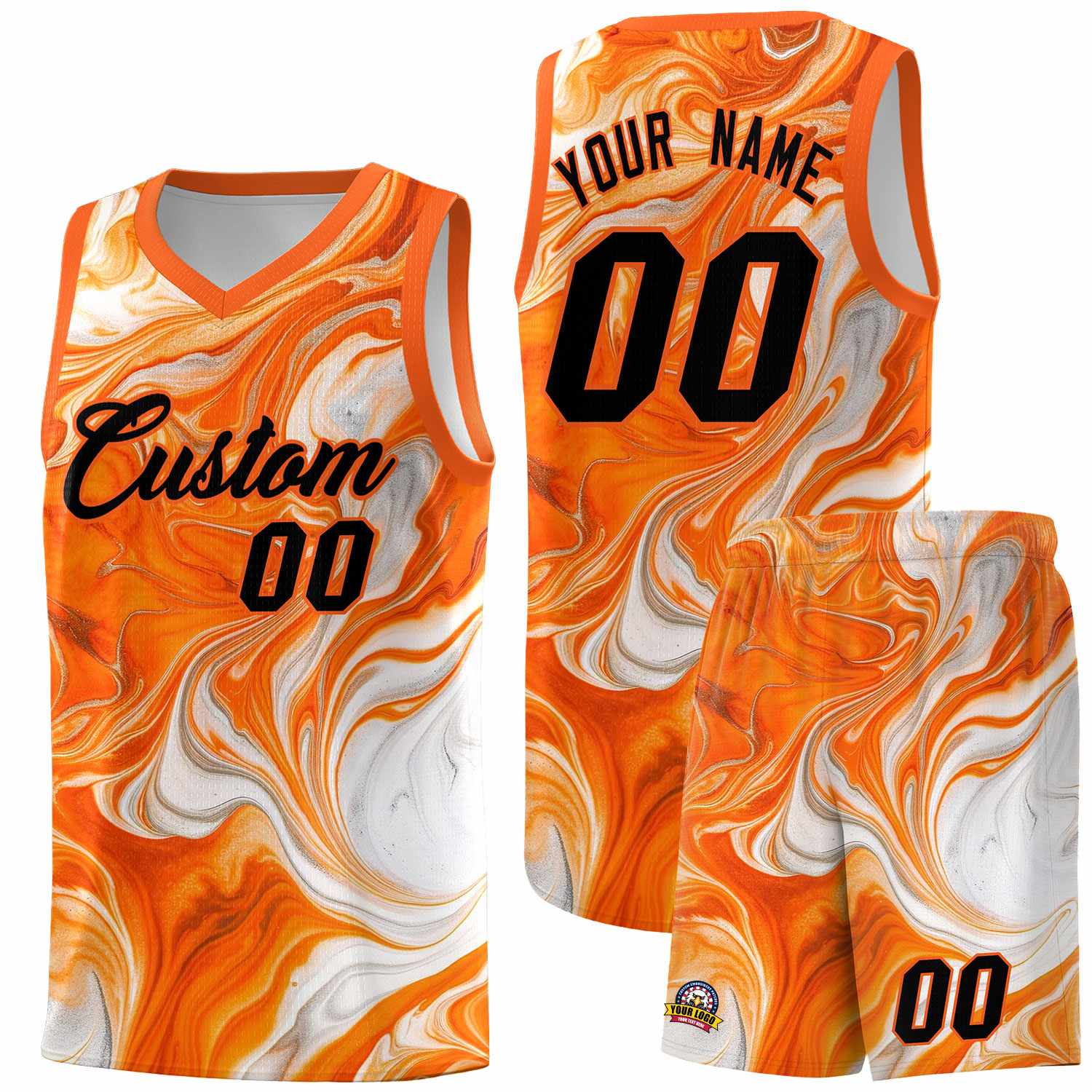 Custom Neon Green Navy-White Side Two-Tone Classic Sports Uniform Basketball Jersey |KXKSHOP