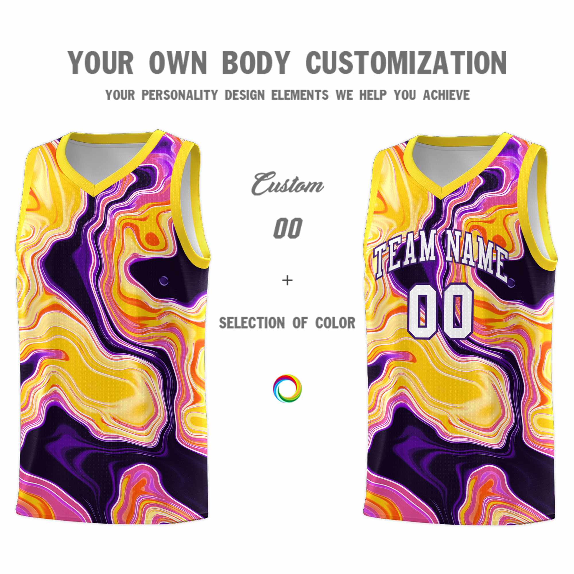 Custom Neon Green Navy-White Side Two-Tone Classic Sports Uniform Basketball Jersey |KXKSHOP