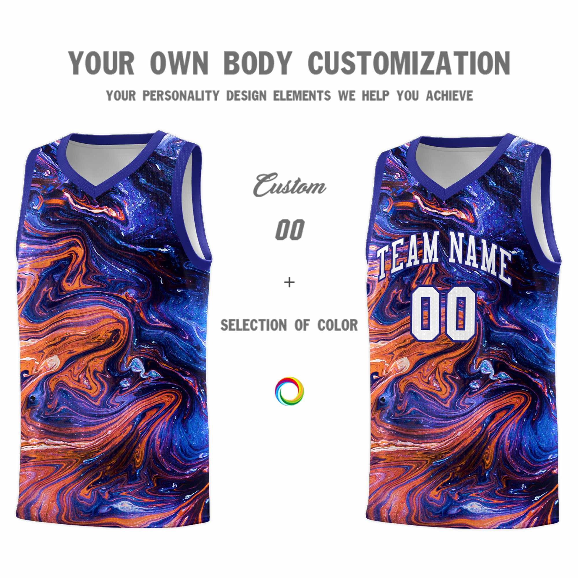 Custom Neon Green Navy-White Side Two-Tone Classic Sports Uniform Basketball Jersey |KXKSHOP