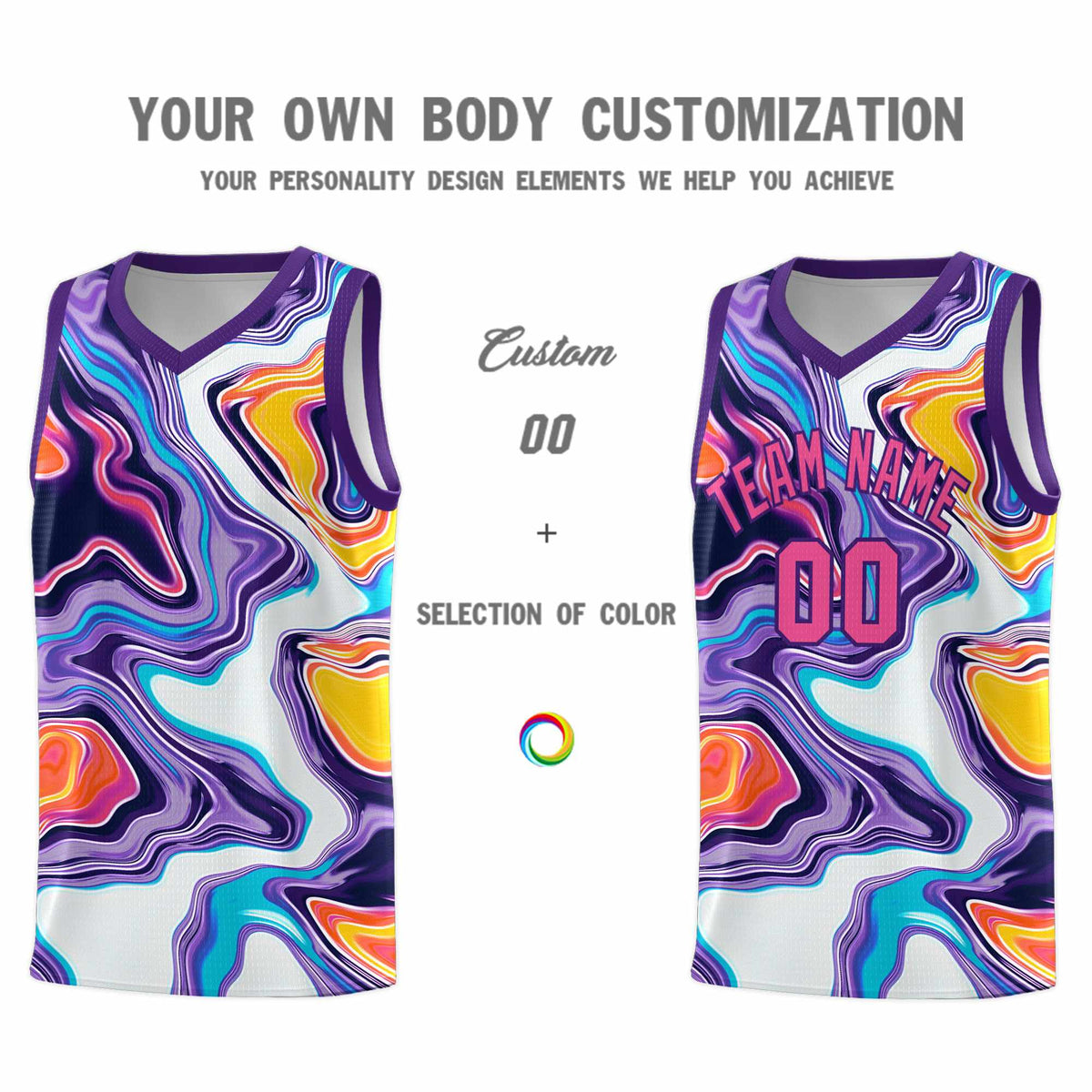 Custom Neon Green Navy-White Side Two-Tone Classic Sports Uniform Basketball Jersey |KXKSHOP