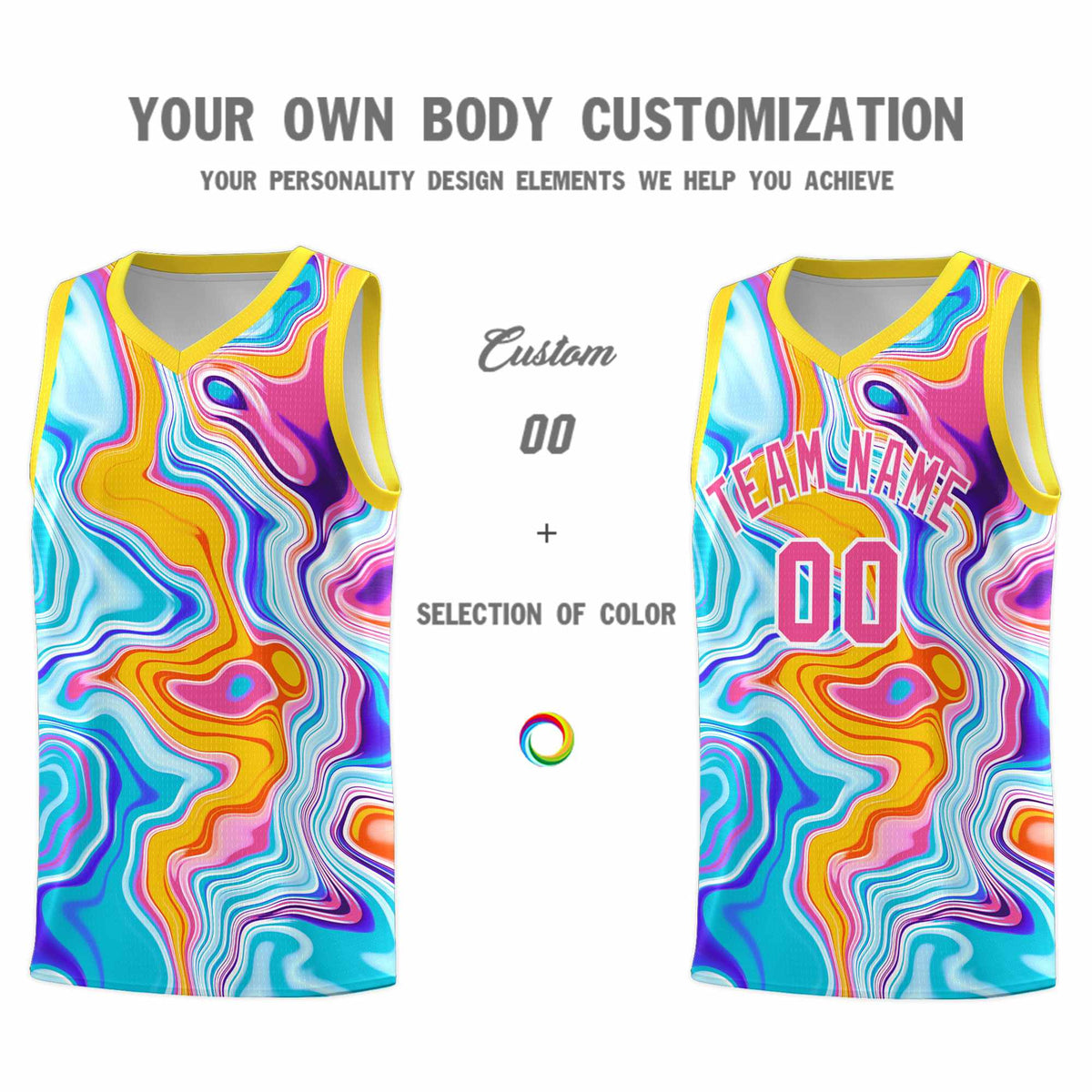 Custom Neon Green Navy-White Side Two-Tone Classic Sports Uniform Basketball Jersey |KXKSHOP