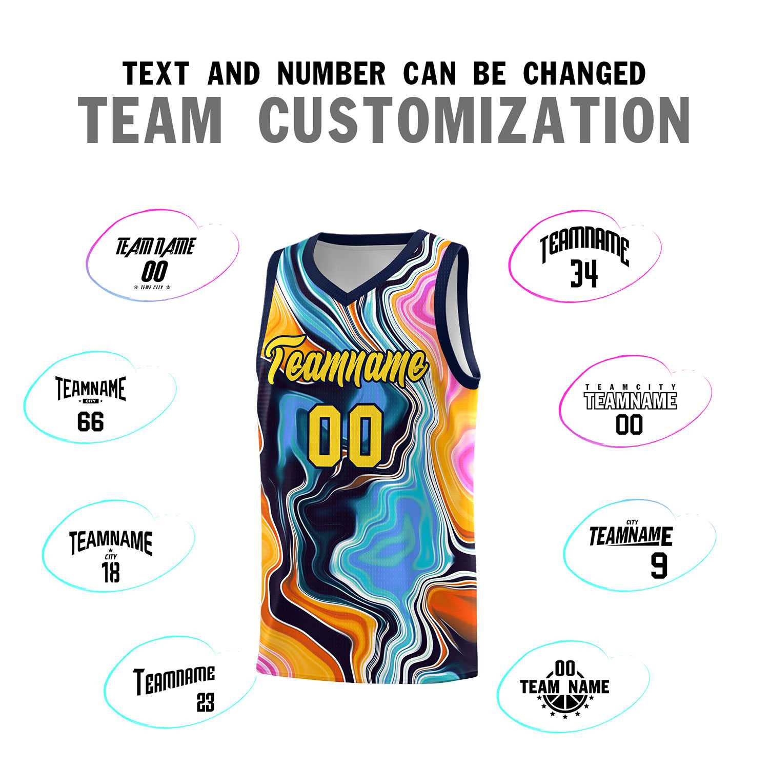 Custom Neon Green Navy-White Side Two-Tone Classic Sports Uniform Basketball Jersey |KXKSHOP
