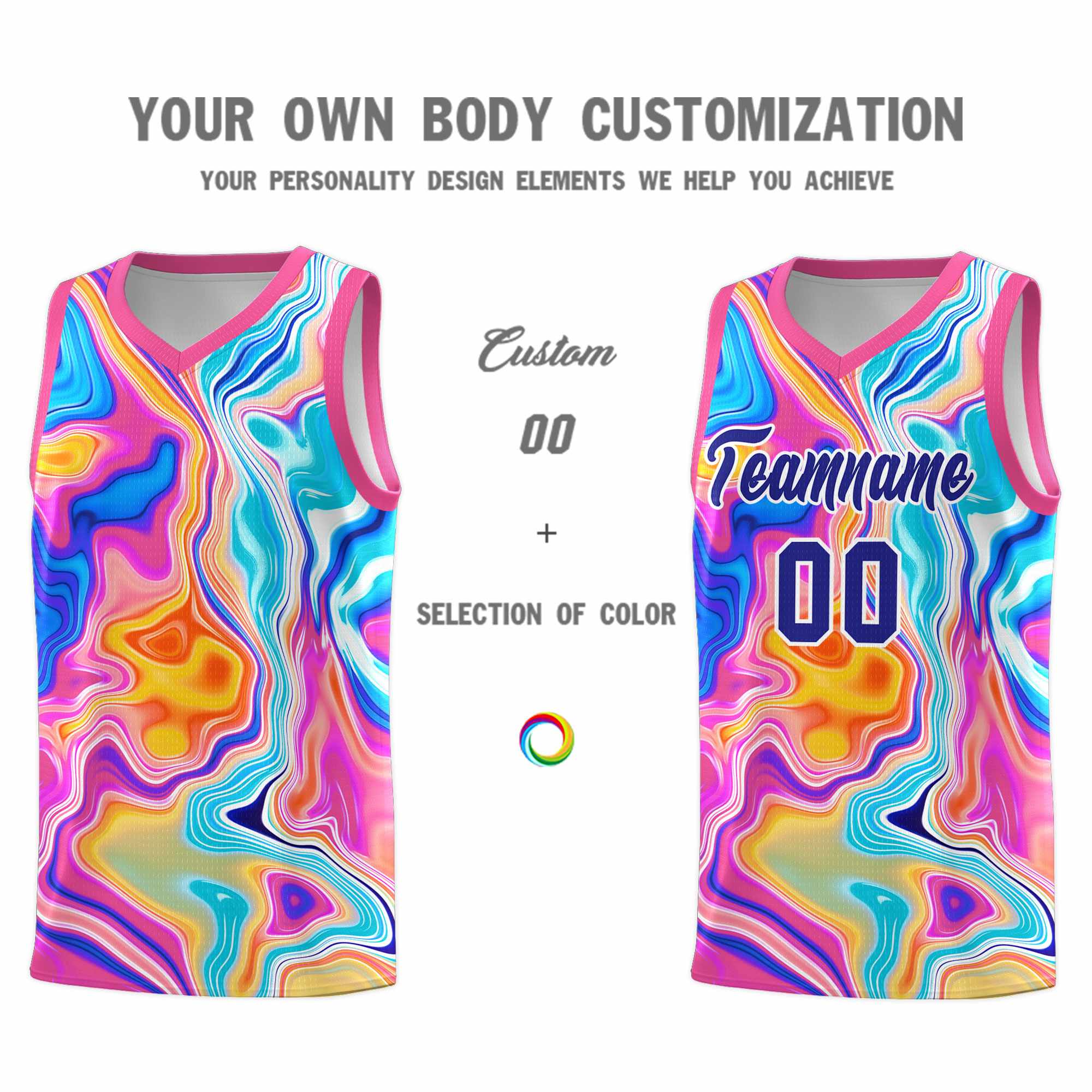 Custom Neon Green Navy-White Side Two-Tone Classic Sports Uniform Basketball Jersey |KXKSHOP