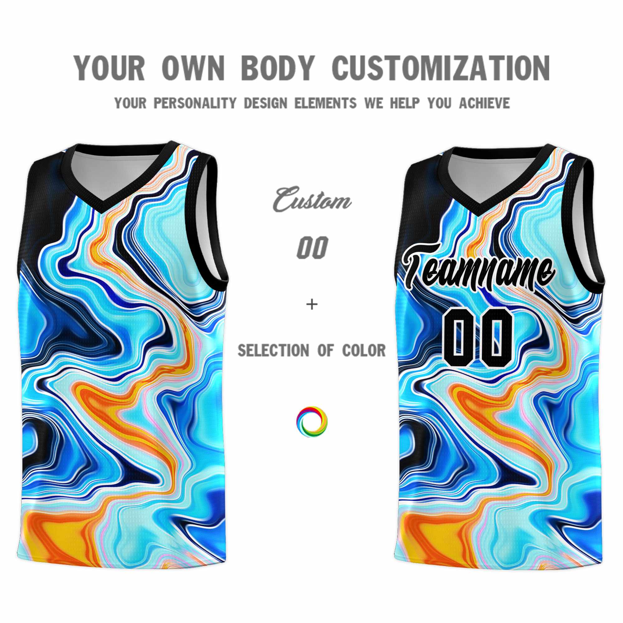Custom Neon Green Navy-White Side Two-Tone Classic Sports Uniform Basketball Jersey |KXKSHOP