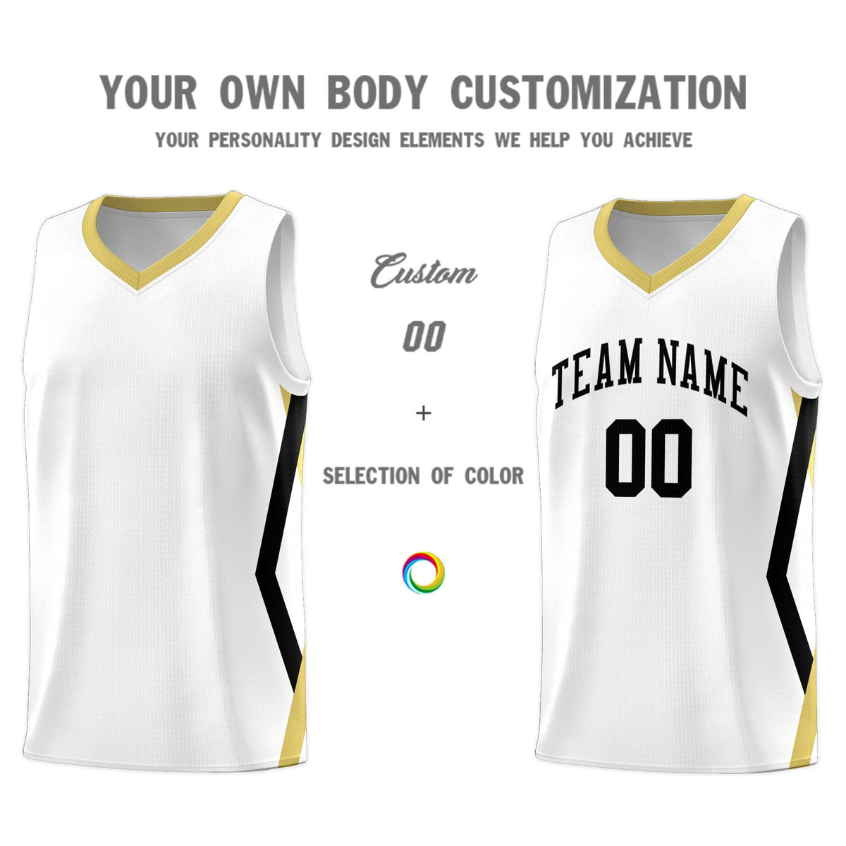 Custom White Side Rhombus Graffiti Pattern Kits Basketball Jersey|KXKSHOP
