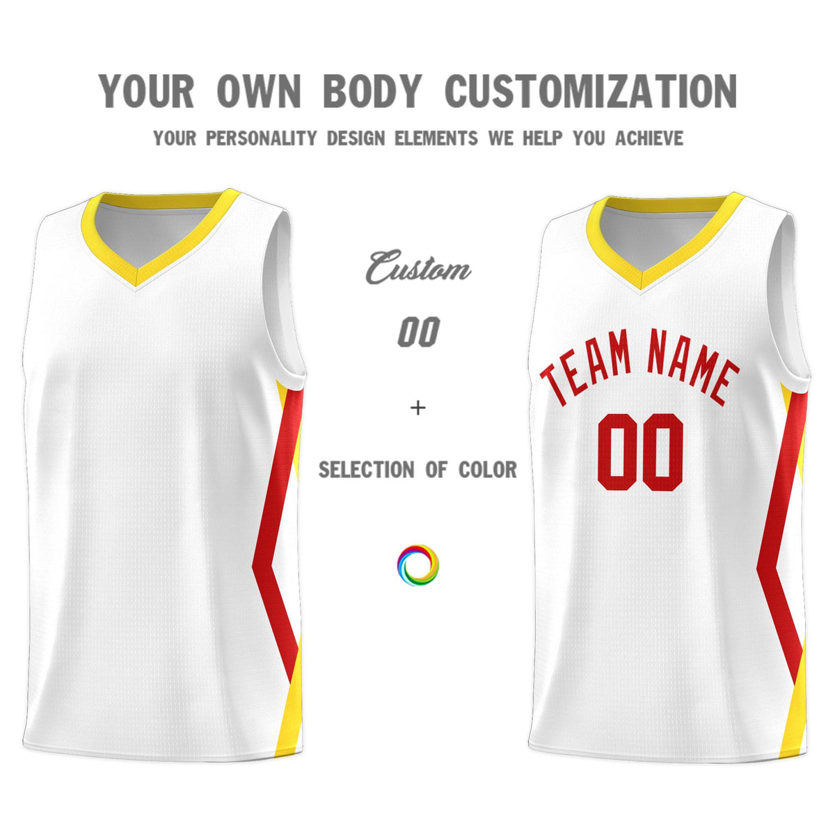 Custom White Side Rhombus Graffiti Pattern Kits Basketball Jersey|KXKSHOP