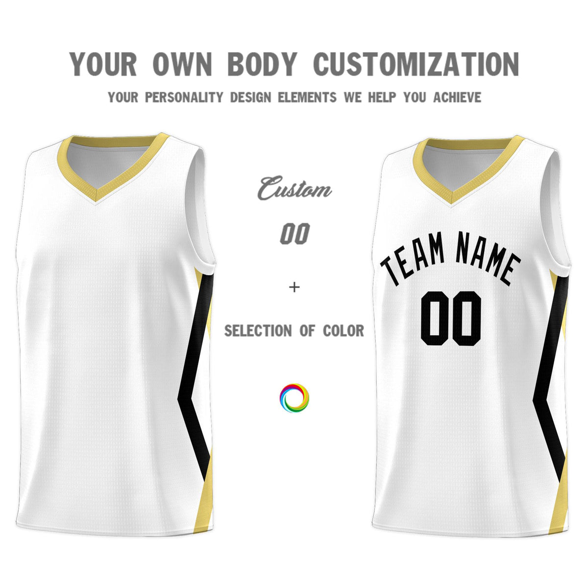 Custom White Side Rhombus Graffiti Pattern Kits Basketball Jersey|KXKSHOP