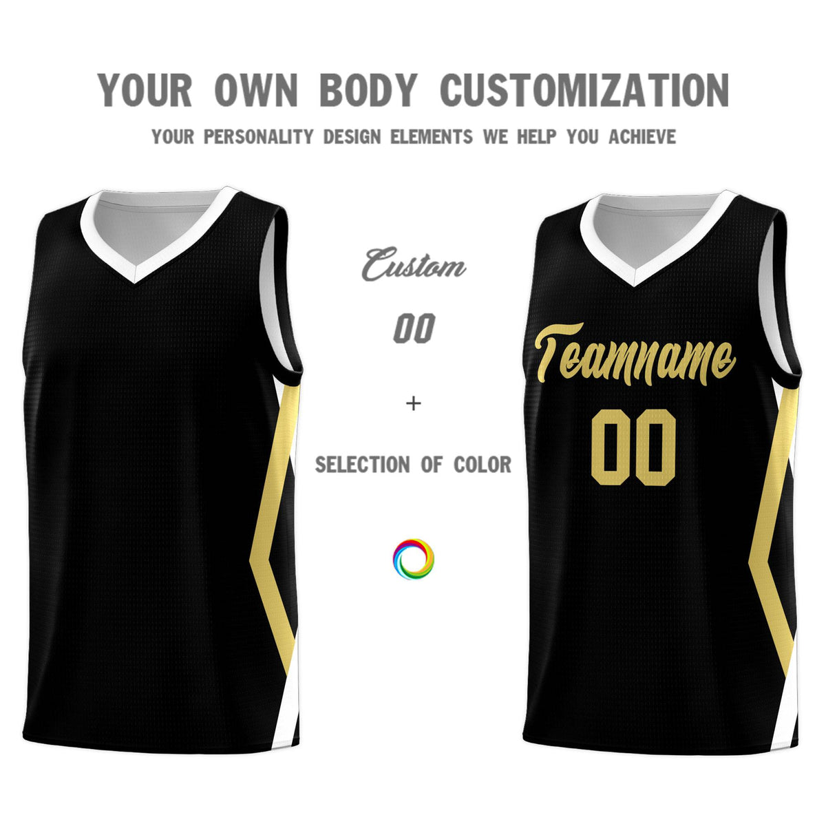 Custom Black Side Rhombus Graffiti Pattern Kits Basketball Jersey|KXKSHOP