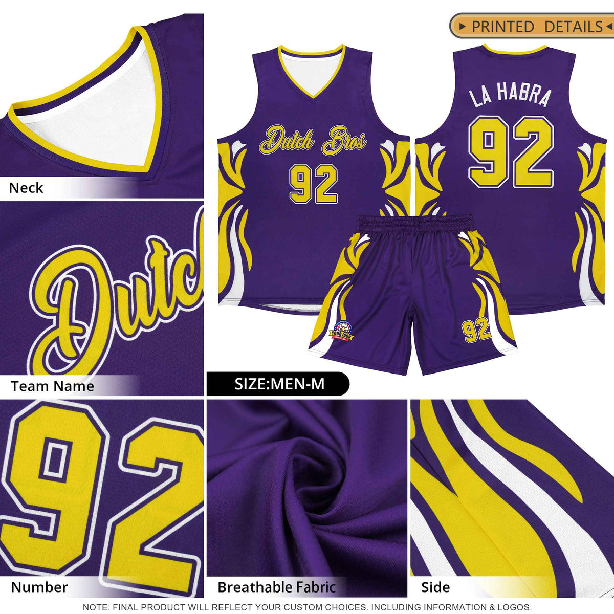 Custom Black Gold-White Graffiti Pattern Side Curve Pattern Sports Uniform Basketball Jersey Sets