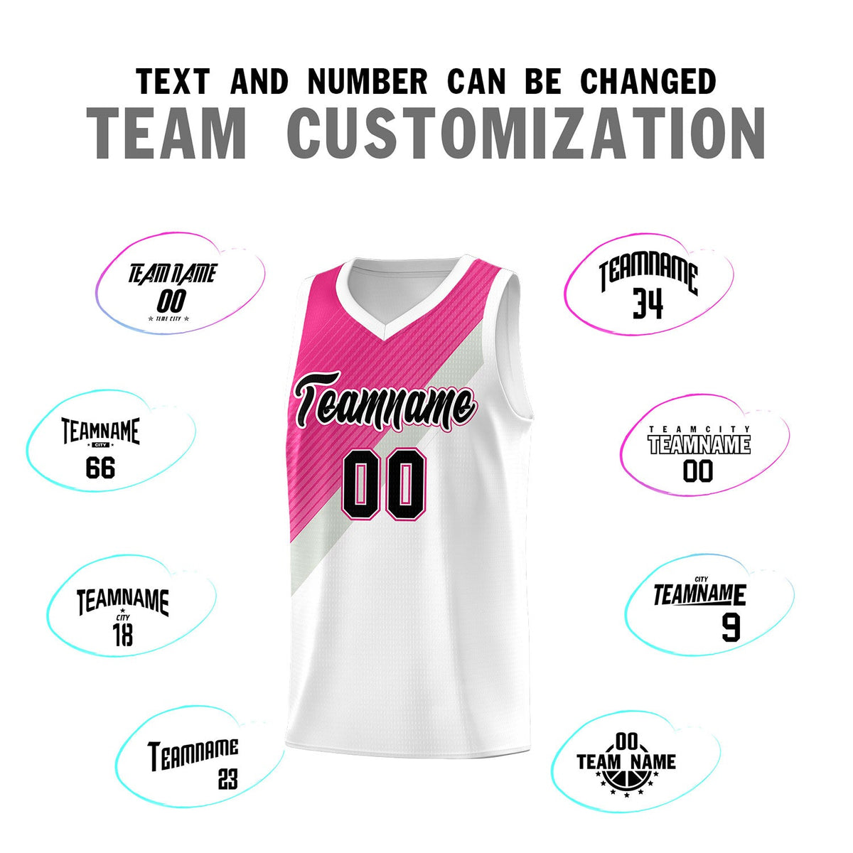 Custom White Sky Blue Gray Diagonal Stripes Color Block Sets Basketball Jersey | For Men,Perfect for Teams,Perfect for Coaches,Sublimation Printed,For Kid,For Youth | KXKSHOP